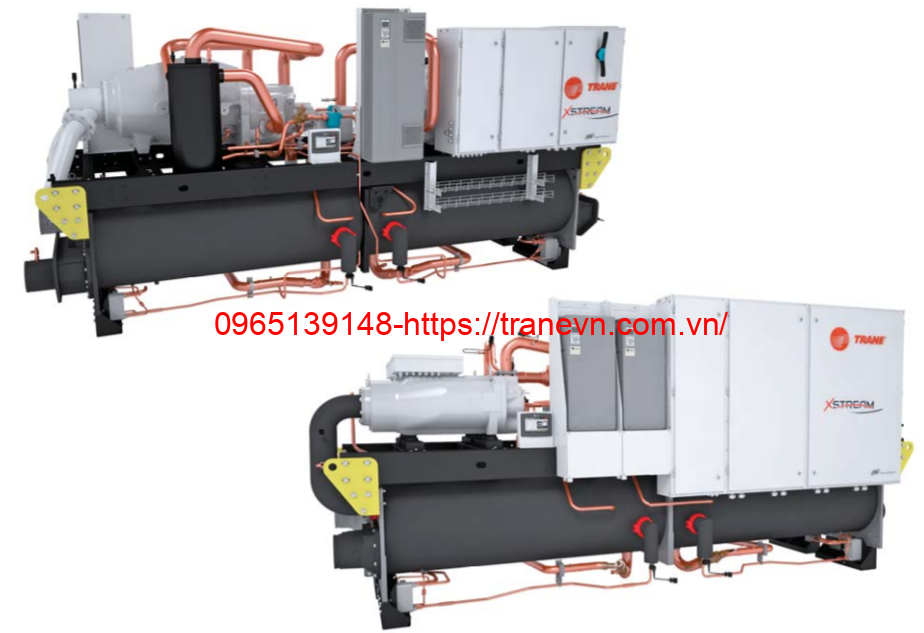 Trane Rthf Chiller giải nhiệt nước Models RTWF- RTHF 330 – 640 (1155 to 2220 kW)