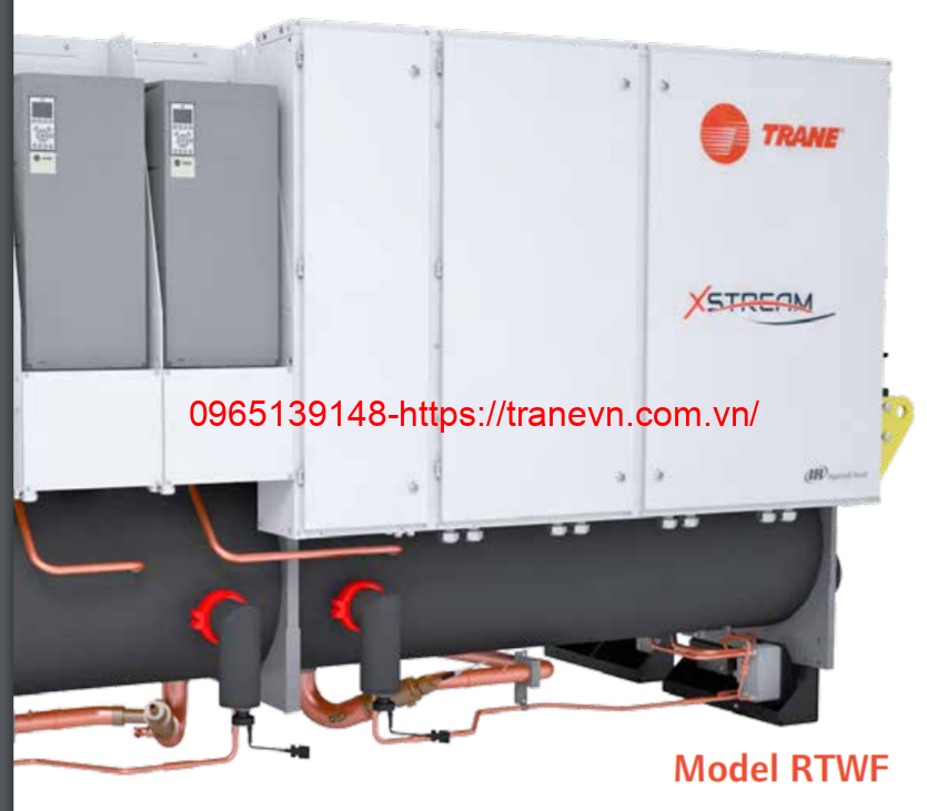 Máy lạnh Trane RTHF 330 – 640 (1155 to 2220 kW). Thương hiệu: Mỹ