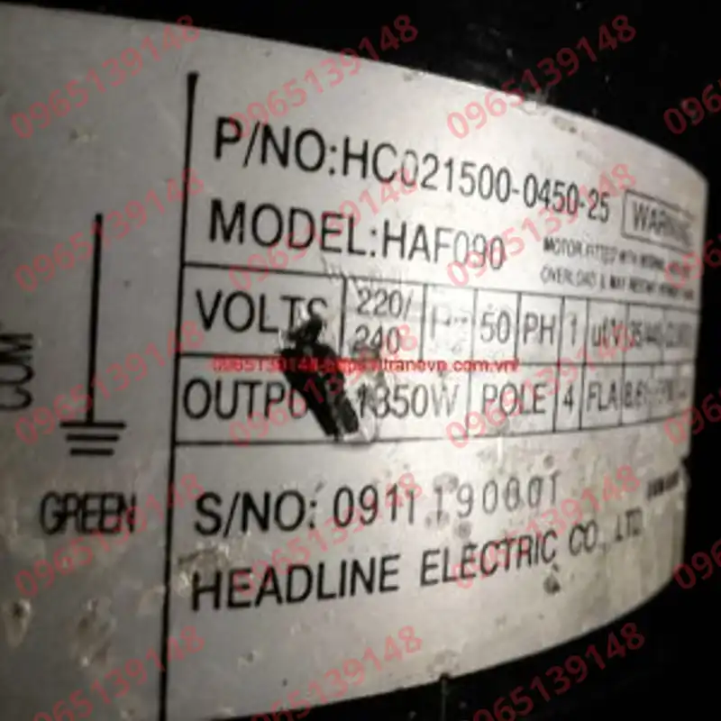 HAF090-HC021500-0450-25-0911190001