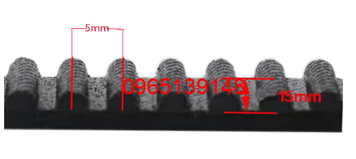 Dây đai chuyển động thang máy 5mm15mm
