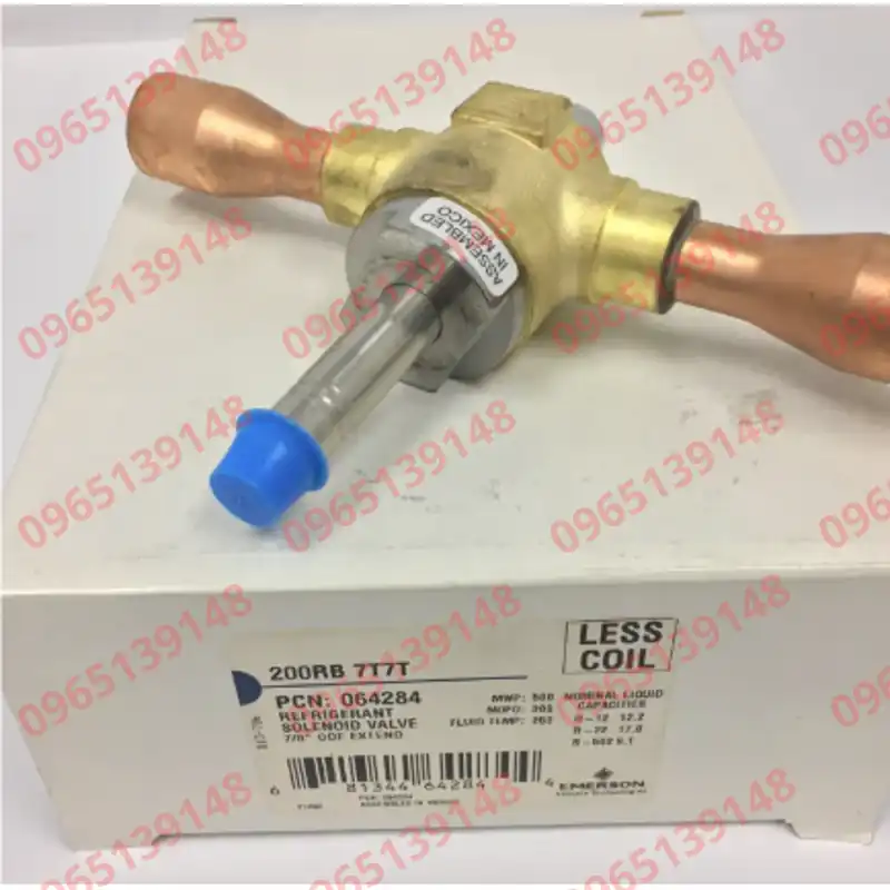 200RB7T7T Emerson 7/8” Solenoid Valve W/O Coil