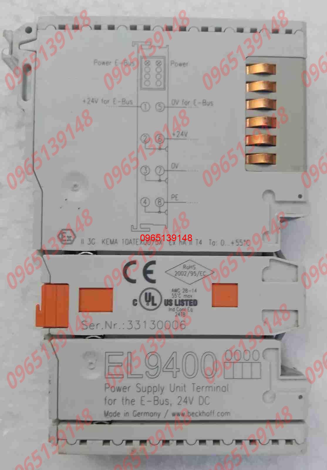 BECKHOFF EL9400 POWER SUPPLY TERMINAL FOR E-BUS - Công ty Cổ Phần Smind