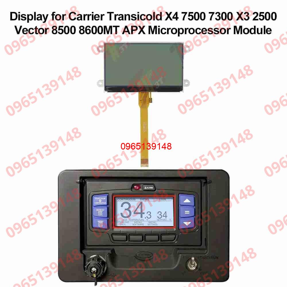 Carrier Transicold Display Module – Replacement For X4 7500, X3 2500, Vector 8500 (5704FGBWBHC-01)