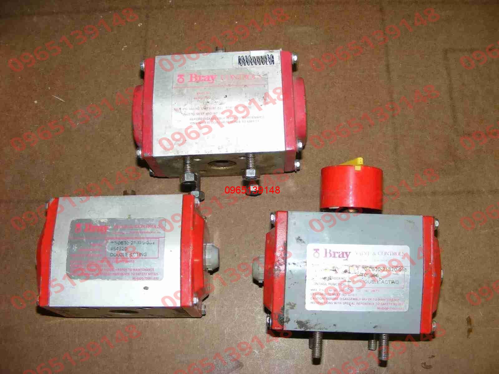 (3)_bray_controls_double_acting_valve_actuator_lot