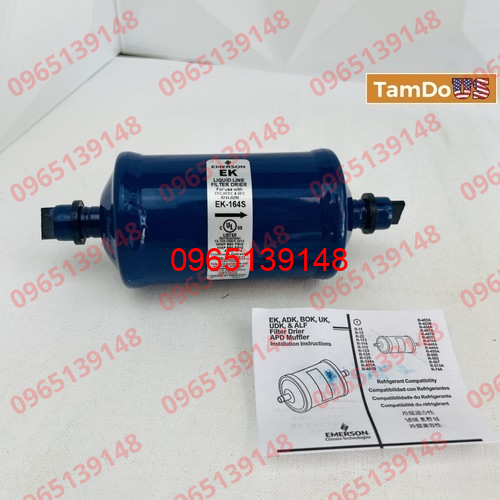 (lot_of_2)_emerson_ek-164s_liquid_line_filter_drier_1/2"_odf_solder