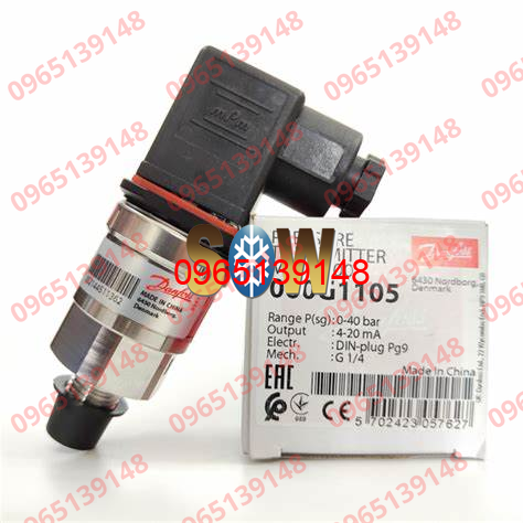 060g1105_danfoss_pressure_transmitter,_mbs_3000,_0.00_bar_-_40.00_bar
