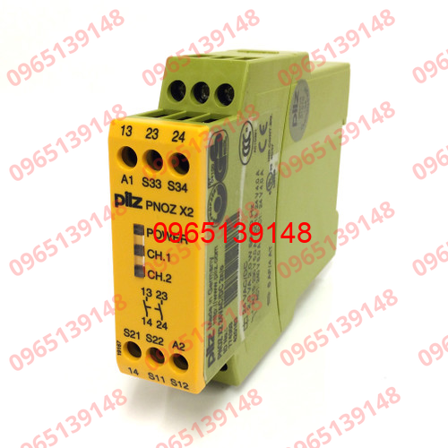 Safety Relay 774303-420163 Pilz 2VA PNOZ-X2-24VAC/DC - Công ty Cổ Phần ...