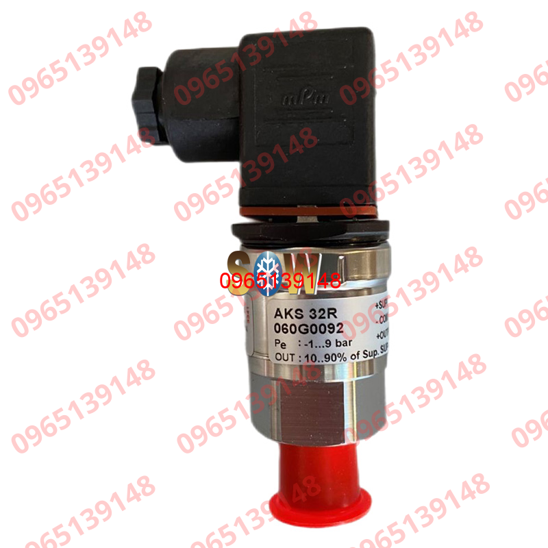 060g0092_danfoss_pressure_transmitter,_aks_32r,_-1.00_bar_-_9.00_bar