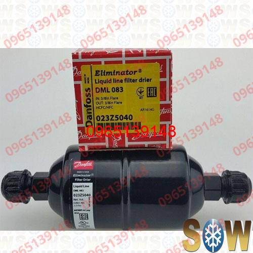 023z5040_danfoss_refrigeration_filter_drier_dml083