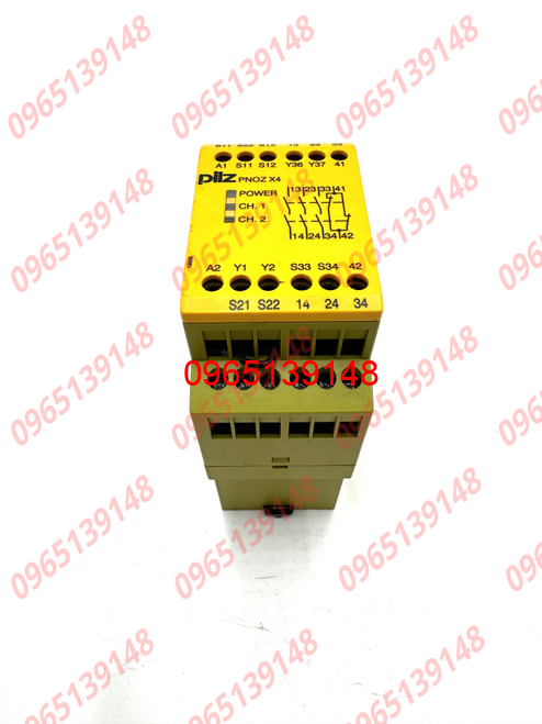 Safety Relay 774730 Pilz PNOZ X4 24VDC 3no 1nc USED UNIT - Công ty Cổ ...