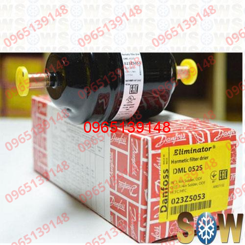 023z5053_danfoss_refrigeration_filter_drier_dml052s