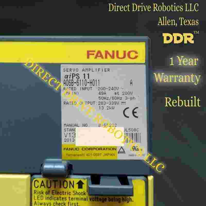 **rebuilt**12_month_warranty**try_us_once**exchange**_fanuc_a06b-6110-h011_#78212aac1