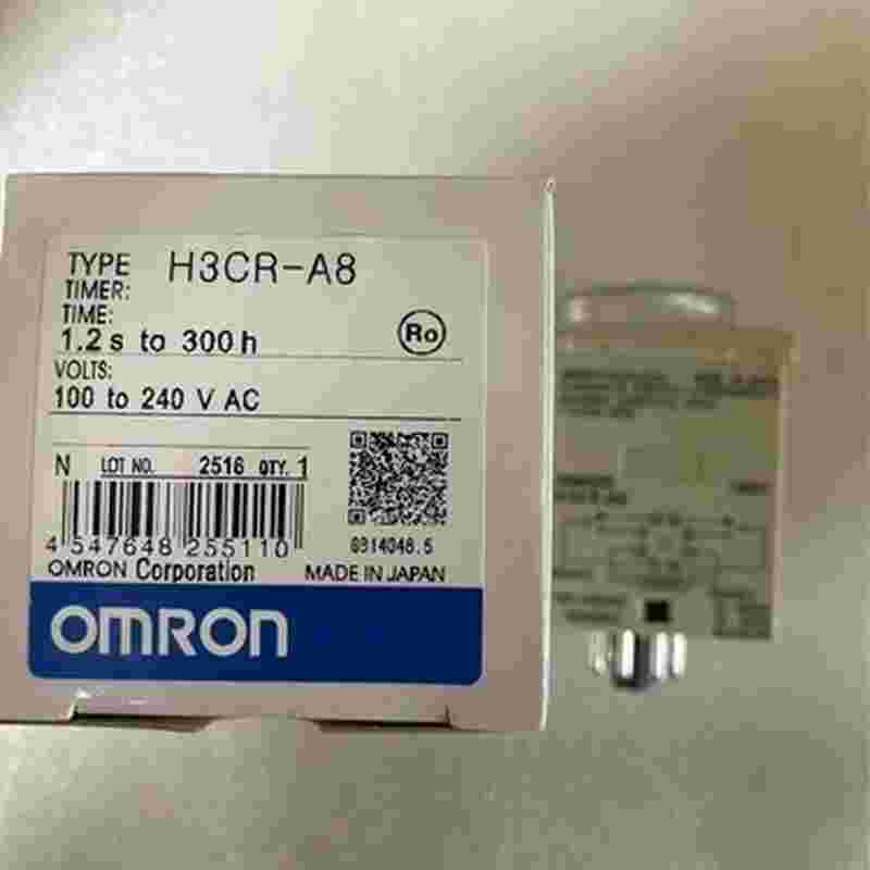1_pcs_omron_timer_h3cr-a8_h3cra8_100-240vac_new_in_box_#c60c285cb