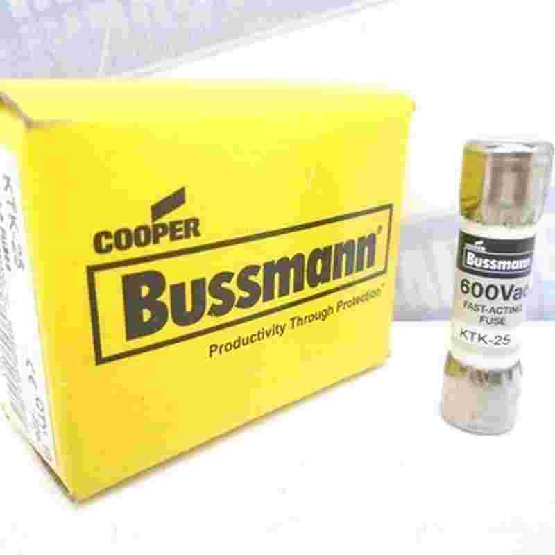 (lot_of_10)_bussmann_fast_acting_ktk-25_fuse_25amp_600vac_ir_100ka_(new_in_box)_#8b81bf2c4