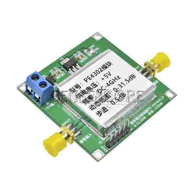RF-Dämpfungsmodul PE4302 – 1 MHz Bis 4 GHz, 6-Bit 0–31,5 DB, Seriell/parallel Steuerbar