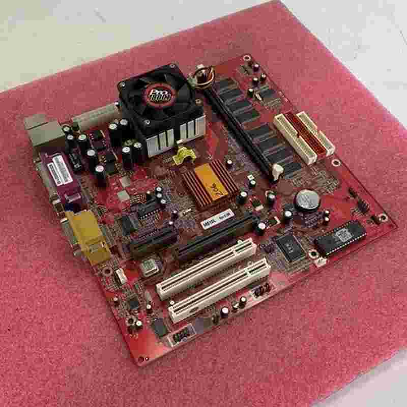 Pc Chips M810L Motherboard Amd Duron 1.26Ghz No Ram No I/O Shield # ...