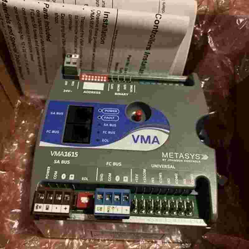 Vma Controller Johnson Controls Ms-Vma1615-1 Vav Controller 3 Univ Inputs 2 Binary ...