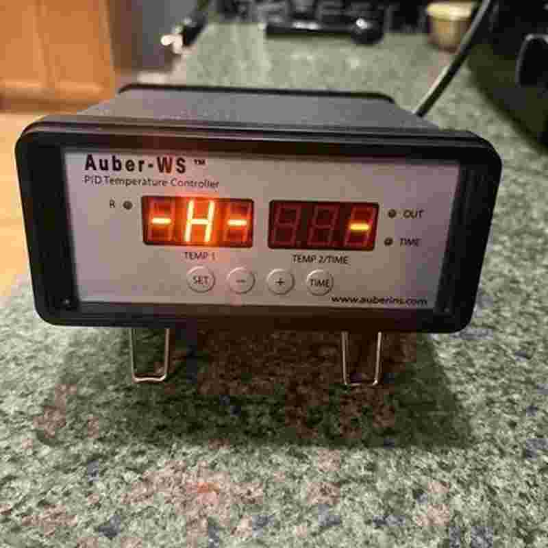 Auber Controller Auber-Ws Ws-1200Gph Pid Temperature Controller - 12A Dual Sensor Tested ...