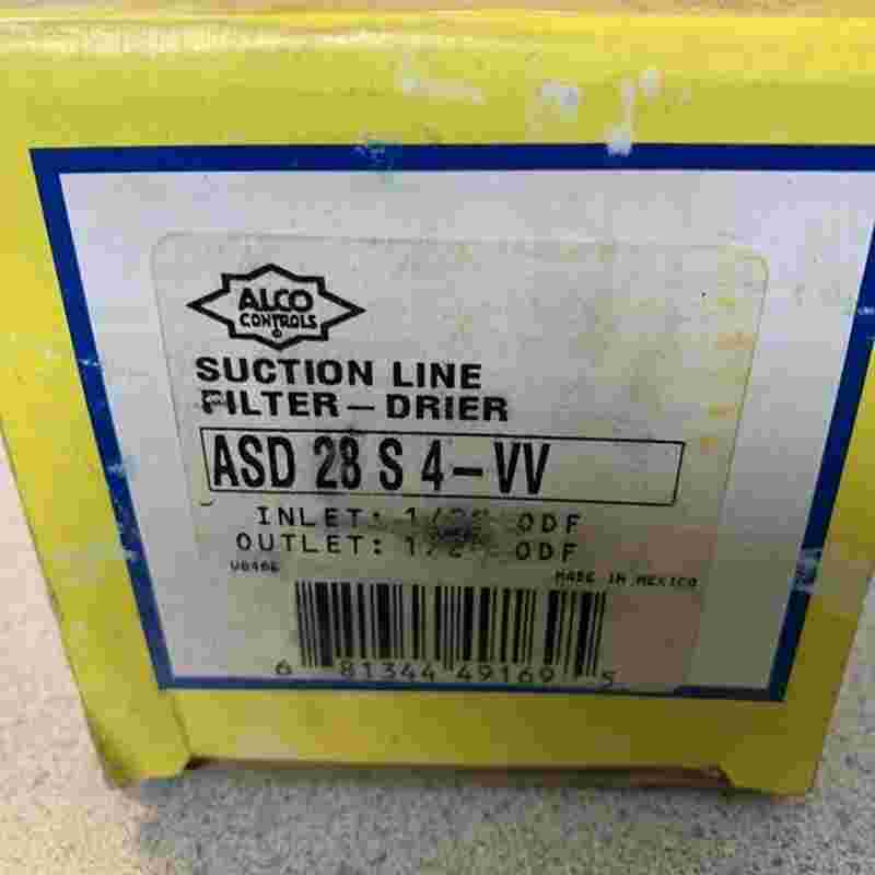 New Alco Suction Line Filter-Drier Asd-28S4-Vv 1/2