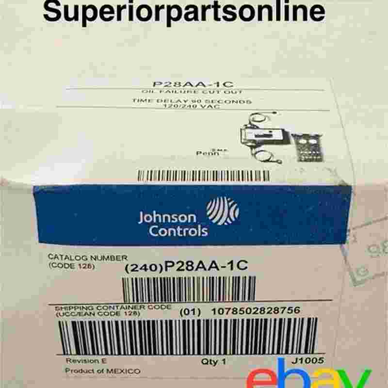 *new*_johnson_controls_p28aa-1c_lube_oil_pressure_cutout_control_120/240_vac_#7f2df9041