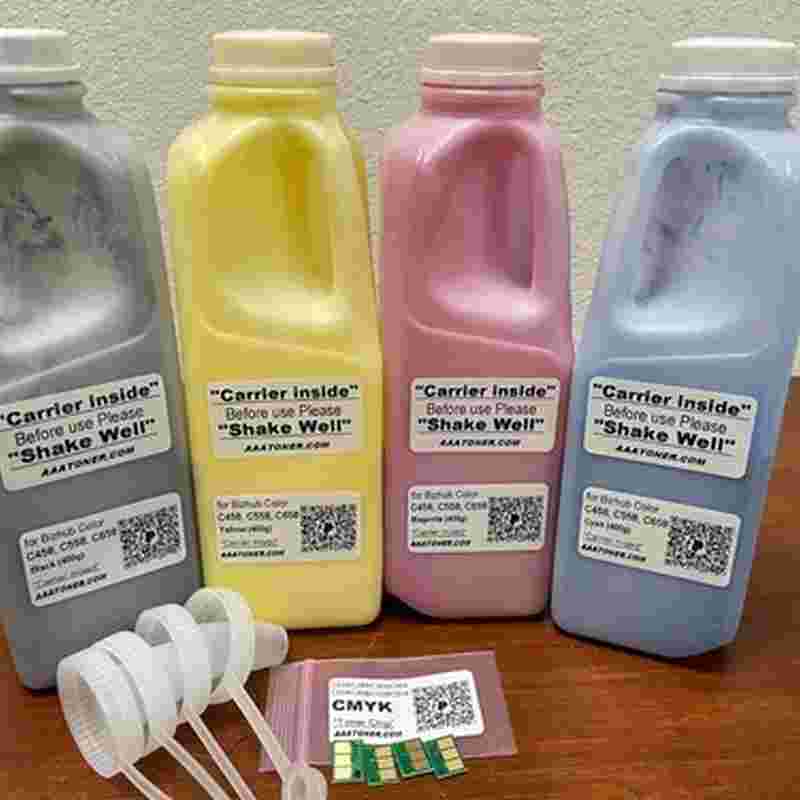 (400g_x_4)_toner_refill_for_konica_bizhub_c458,_c558,_c658_tn514_+_4_chips_#301193885