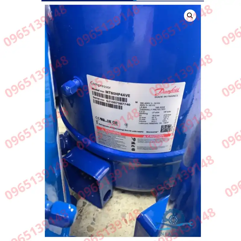 Cung Cấp Máy Nén Danfoss MT80HP4AVE Chính Hãng